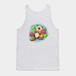 Peaceful otter Tank Top